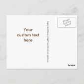 カスタマイズ薬草はがき ポストカード (裏面)