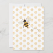 カスタマイズ蜂花誕生日 招待状 (裏面)