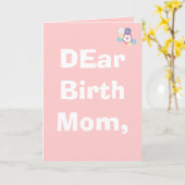 カスタマイズ親愛なる誕生のお母さん カード (黄色い花)