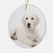 カスタマイズ記念撮影 セラミックオーナメント (左)