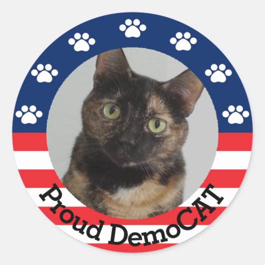 カスタマイズ誇りを持った可能なDemoCAT ラウンドシール (正面)