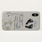 カスタマイズ誇りを持った可能なMom/新生児Boy iPhone Xケース Case-Mate iPhoneケース (裏面(横))