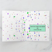 カスタマイズ誕生日カード-牛豚うさぎ鳥 カード (内部)