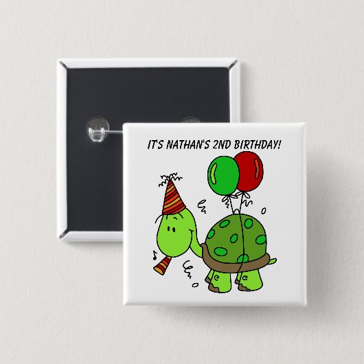 カスタマイズ誕生日 缶バッジ (正面&裏面)