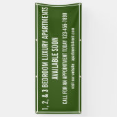 カスタマイズ賃貸用アパート数々のメンツ 横断幕 (縦)