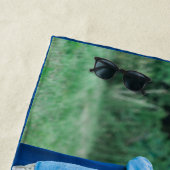 カスタマイズ賛美可能なファミリフォト ビーチタオル (インサイチュ)