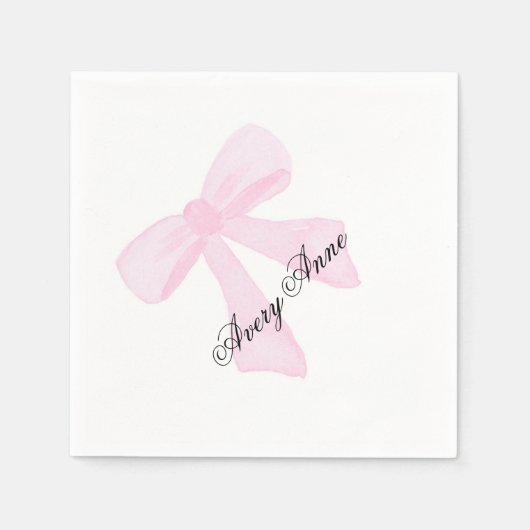 カスタマイズ赤ちゃん スタンダードカクテルナプキン (正面)