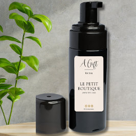 カスタマイズ赤面事業名サニタイザラベル ラベル