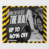 カスタマイズ車の売り上げ率 ウィンドウサイン (シート)