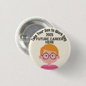 カスタマイズ転職 缶バッジ (正面&裏面)