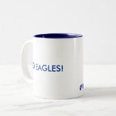 カスタマイズ運動トレーナー- ツートーンマグカップ (正面左)