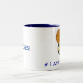 カスタマイズ運動トレーナー- ツートーンマグカップ (中央)