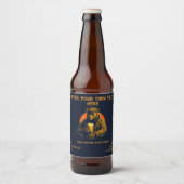 カスタマイズ都市のクマ ビール 詳細 ビールラベル (正面)