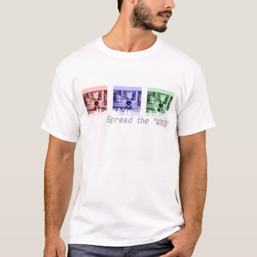 カスタマイズ都市景観RBG 2のTシャツ- Tシャツ (正面)