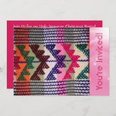 カスタマイズ醜いクリスマスのセーターのパーティー 招待状 (正面/裏面)