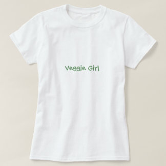 カスタマイズ野菜の女の子- Tシャツ