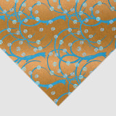 カスタマイズ金ゴールドジャスミンフラッパースタイル 薄葉紙 (詳細)