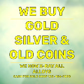 カスタマイズ金ゴールド銀大切金店 ウィンドウサイン (シート3)