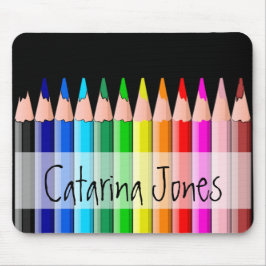 カスタマイズ鉛筆- マウスパッド