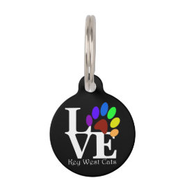 カスタマイズ鍵ウエストキャットラベルポリダクティル ペット　ネームタグ