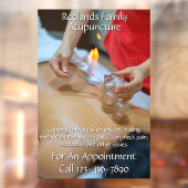 カスタマイズ鍼治療セラピー事業2 ウィンドウサイン (シート2)