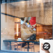 カスタマイズ鍼灸カッピング療法ビジネス2 ウィンドウサイン (カフェ窓)