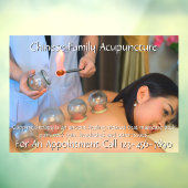 カスタマイズ鍼灸カッピング療法ビジネス4 ウィンドウサイン (シート3)