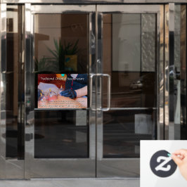 カスタマイズ鍼灸カッピング療法ビジネス6 ウィンドウサイン