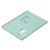 カスタマイズ間抜け可能なLove Songs Journal ノートブック (左側)