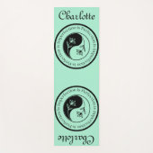 カスタマイズ陰陽トレーニング、ピラティス類及び ヨガマット (正面)