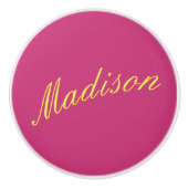 カスタマイズ陶磁器のノブの子供部屋 セラミックノブ (正面)