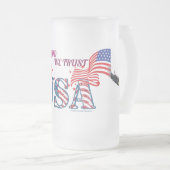 カスタマイズ霜の降りたMag フロストグラスビールジョッキ (正面右)