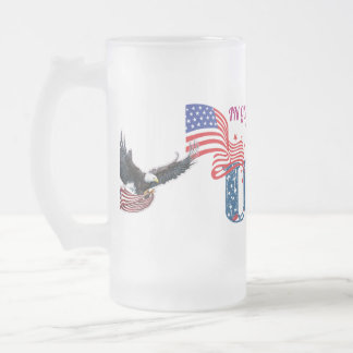 カスタマイズ霜の降りたMag フロストグラスビールジョッキ