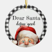 カスタマイズ飾り セラミックオーナメント (正面)