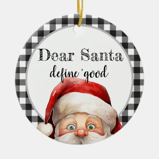 カスタマイズ飾り セラミックオーナメント (正面)