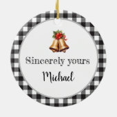 カスタマイズ飾り セラミックオーナメント (裏面)