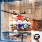 カスタマイズ飾ハッピーイースター販売 ウィンドウサイン (カフェ窓)