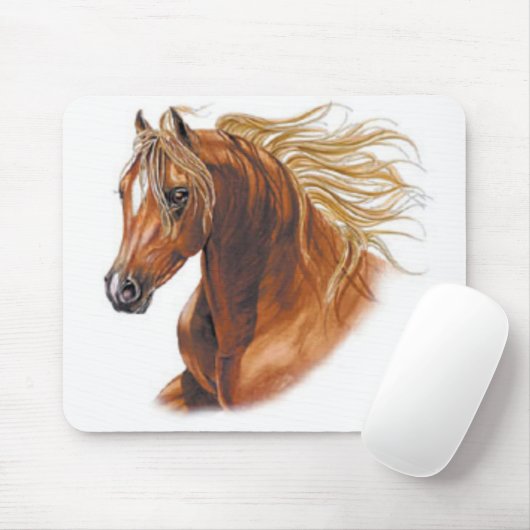 カスタマイズ馬招待状およびカード マウスパッド (マウス)