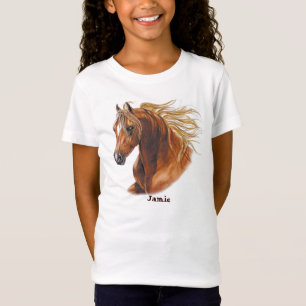 カスタマイズ馬招待状およびカード Tシャツ