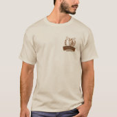 カスタマイズ馬蹄鉄職人サービスプロモーション Tシャツ (正面)