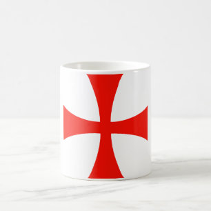 カスタマイズ騎士Templarの十字のマグ- コーヒーマグカップ