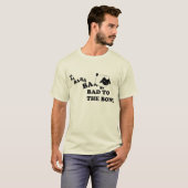 カスタマイズ骨のヒツジへの悪い状態- Tシャツ (正面フル)