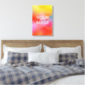 カスタマイズ高品質可能なストレッチ垂直 キャンバスプリント (インサイチュ (寝室))