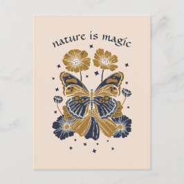 カスタマイズ魔法蝶あいさつカード ポストカード