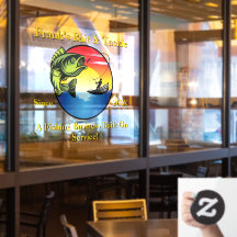 カスタマイズ魚釣り餌具店フロント