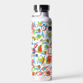カスタマイズ鮮やか可能な新学期パターン ウォーターボトル (右面)