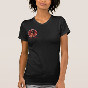 カスタマイズ黒の無秩序のTシャツの女王 Tシャツ