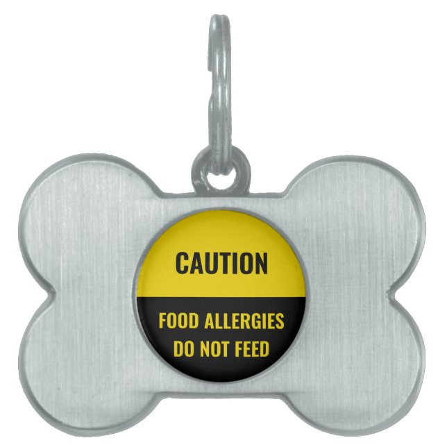 カスタマイズ黒犬の名前情報をカスタマイズ ペットネームタグ (正面)