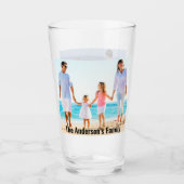 カスタマイズ2枚 |カスタム文字点 タンブラーグラス (正面)