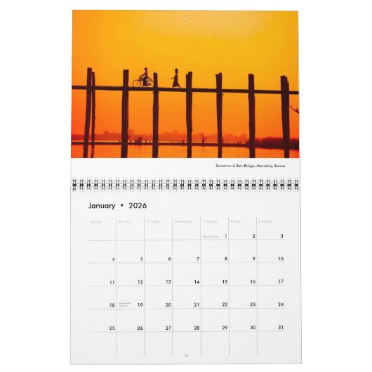 カスタマイズ2009年の世界観- カレンダー (1月 2026)